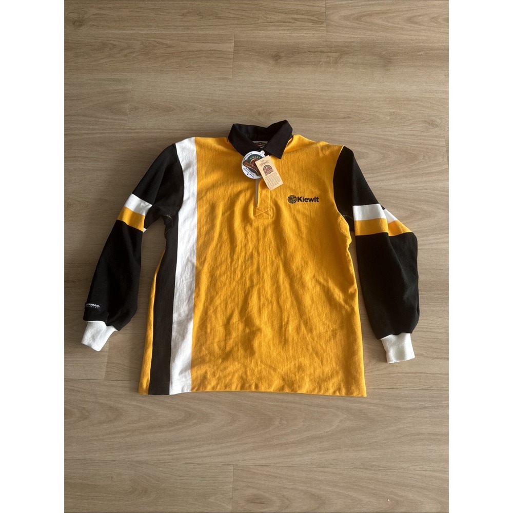 Vintage KIEWIT Barbarian Sportswear Rugby Jersey Shirt Medium Made In Canada NWT